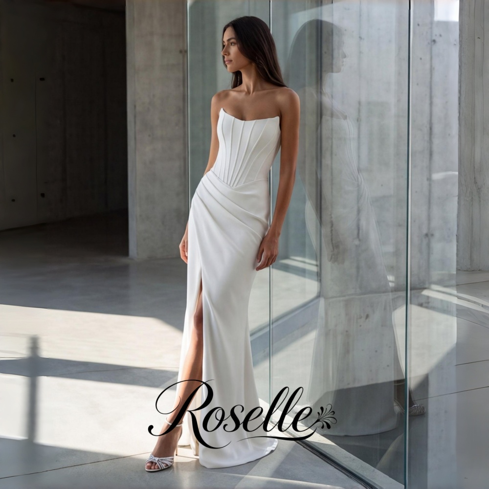 Wedding Qw - فستان زفاف ROSELLE بتصميم حورية البحر