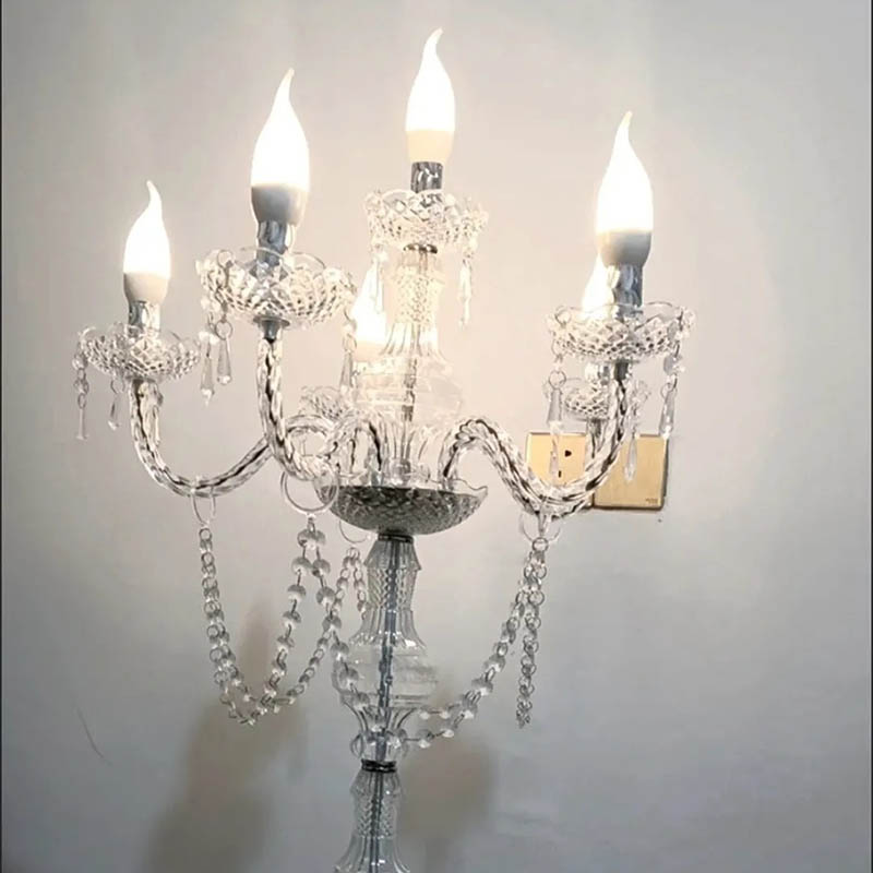 Wedding Decoration Supply - مصابيح شموع فاخرة عصرية لتزيين طاولات
