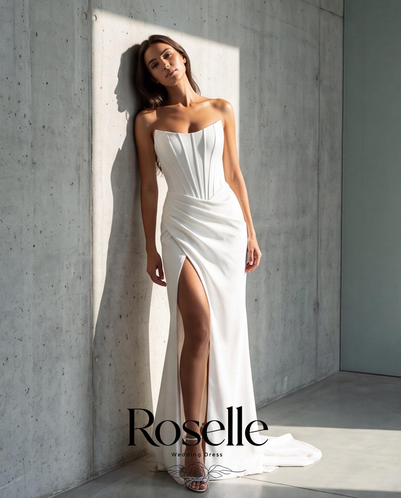 فستان زفاف ROSELLE بتصميم حوري - مراجعة Wedding Qw وسعره