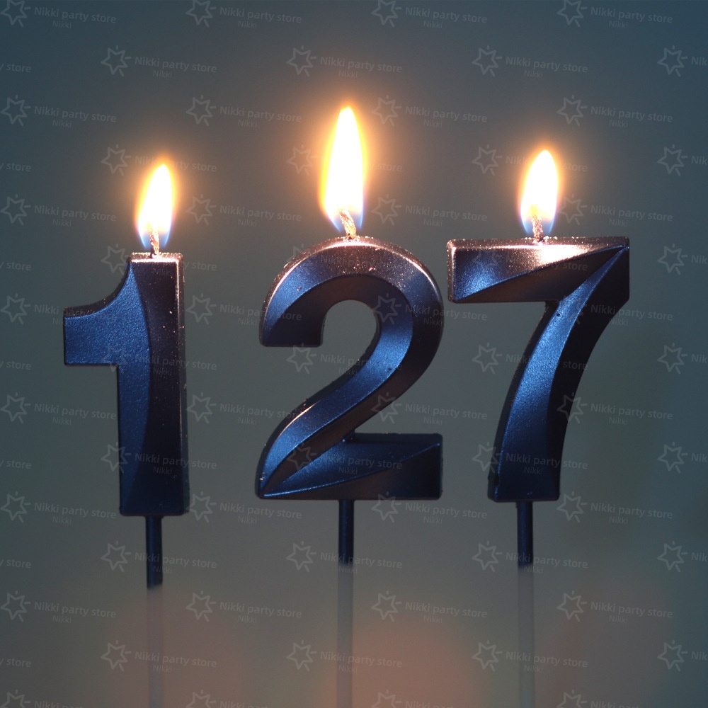شموع رقمية زرقاء على شكل شخصيا - مراجعة Unity Candle Set وسعره