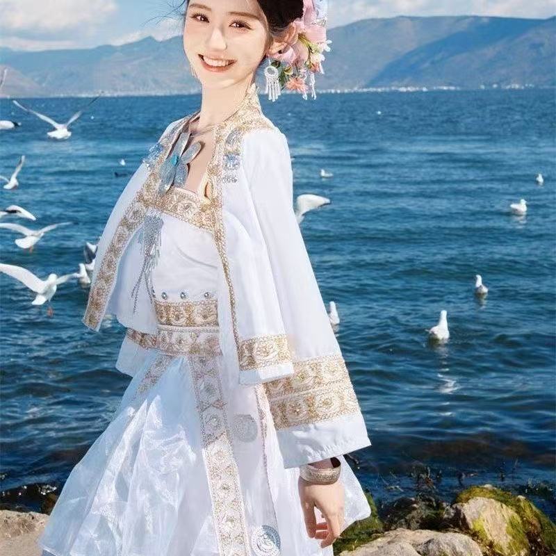 فستان صيني تقليدي نسائي لربيع  - مراجعة Wedding Qw وسعره
