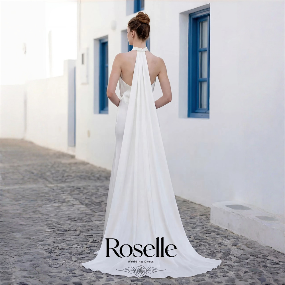 فستان زفاف ROSELLE أنيق بتصميم - مراجعة Wedding Qw وسعره