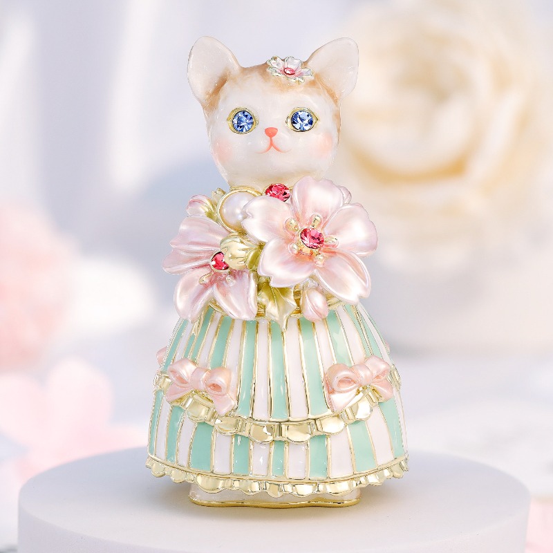 صندوق مجوهرات مطلي بالمينا بتص - مراجعة Wedding Lulu وسعره